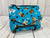 Kristine ID Wallet - Dogs On Blue