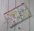 Medium Zipper Pouch - Bright Floral